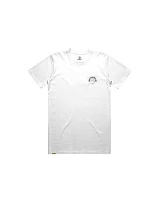 Instinct Surf Men's Mystic Rider Short Sleeve T-Shirt - White