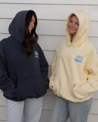 NB Balboa Embroidered Pullover Hoodie - Pale Yellow