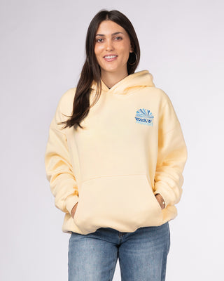 NB Balboa Embroidered Pullover Hoodie - Pale Yellow