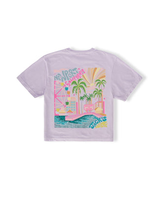 NB Balboa Boxy S/S Tee - Orchid