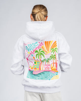Jack's Surfboards Women's NB Balboa Pullover Hoodie - ASH