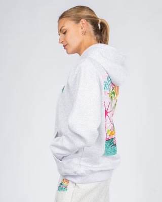 Jack's Surfboards Women's NB Balboa Pullover Hoodie - ASH