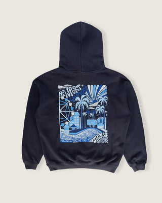NB Balboa Embroidered Pullover Hoodie - Navy