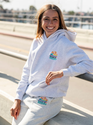 Jack's Surfboards Women's NB Balboa Pullover Hoodie - ASH