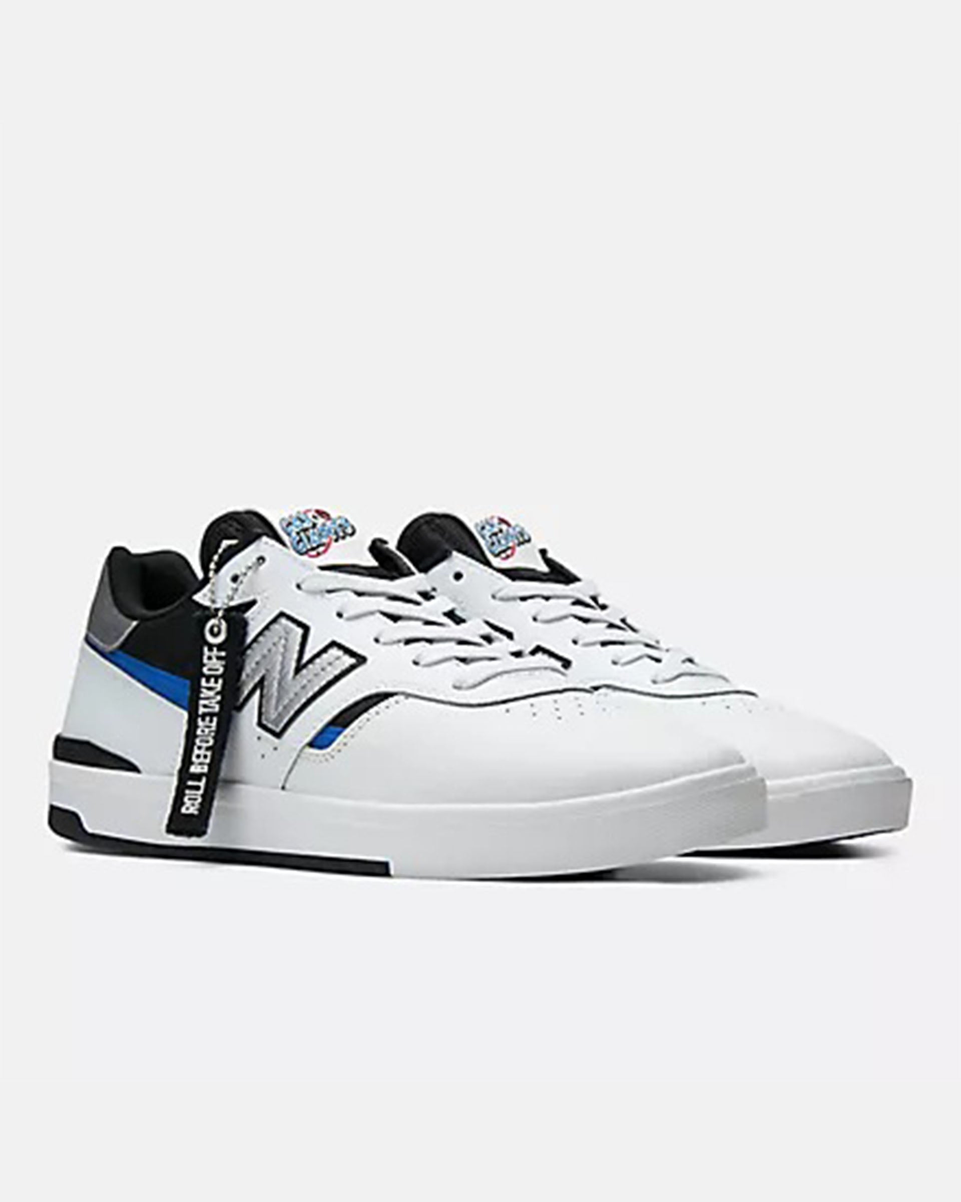 New Balance Numeric 306 Cupsole Jamie Foy X Gas Giants Shoe - White/Black