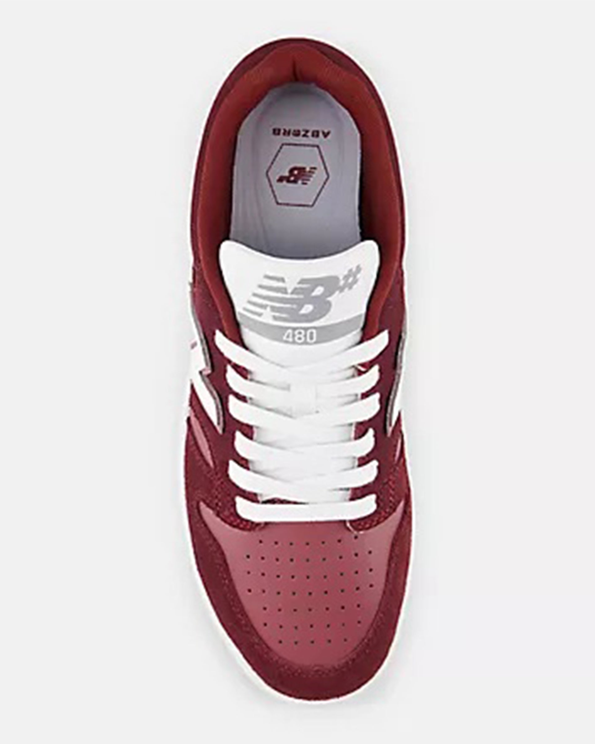 New Balance NB Numeric 480 Shoes - Monarch Burgundy/NB Burgundy