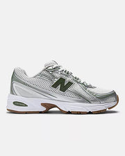 New Balance 740 Shoes - Grey Matter/Dark Alpine Green/Reflection