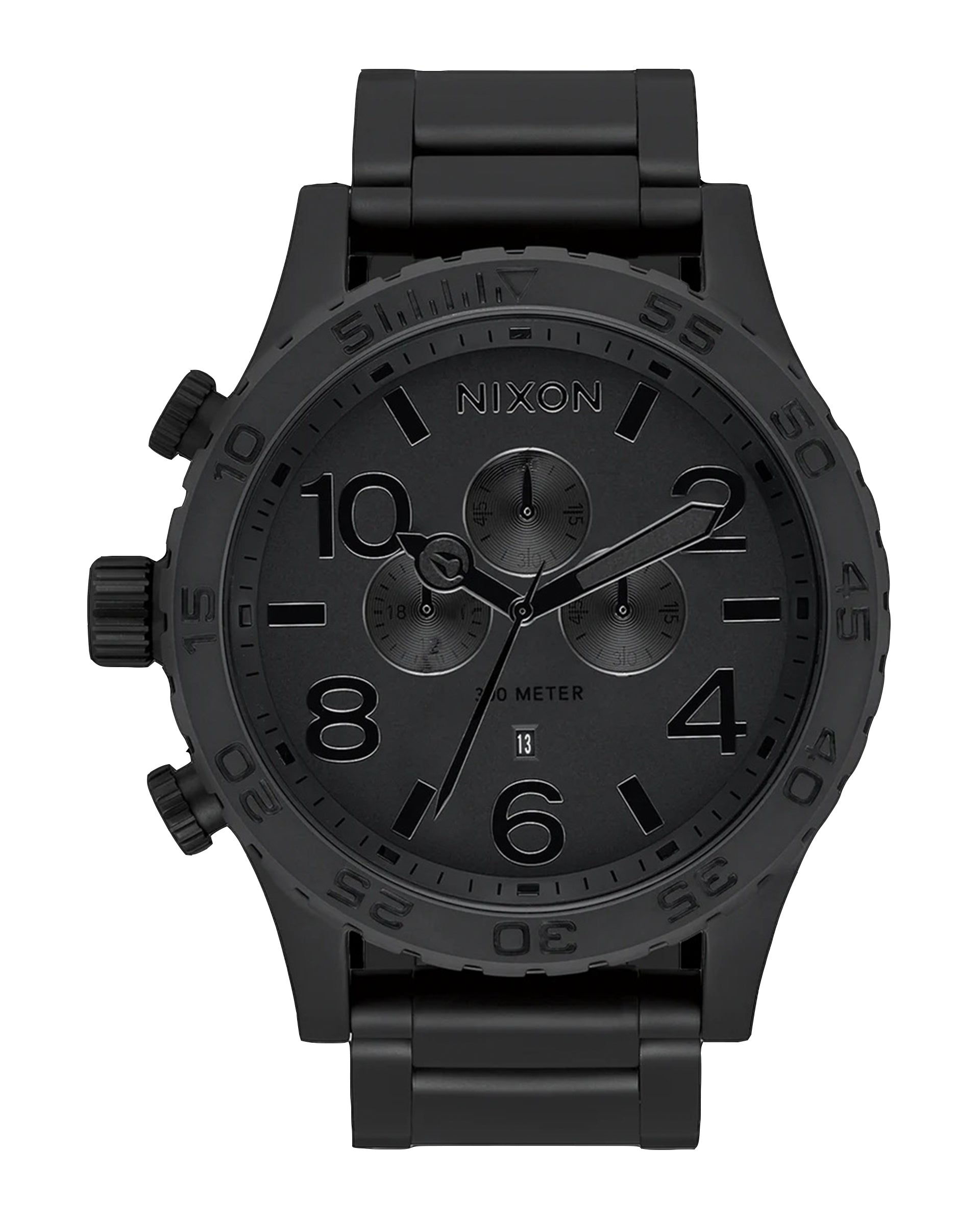 Nixon 51-30 Chrono - All Matte Black/Black