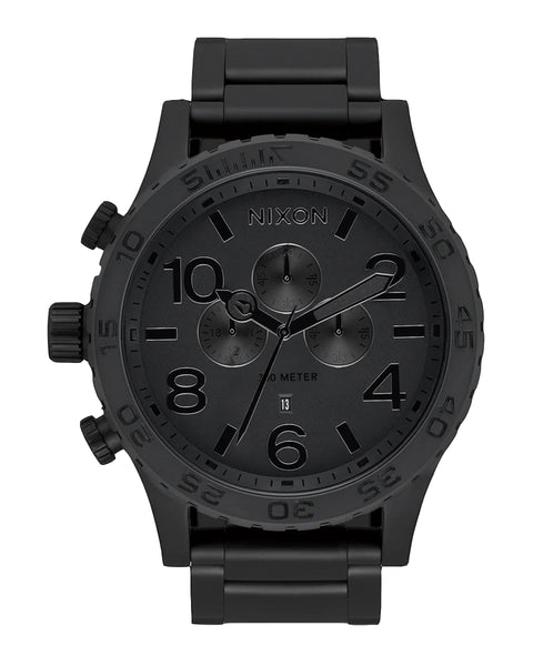 51-30 Chrono - All Matte Black/Black – Jack's Surfboards