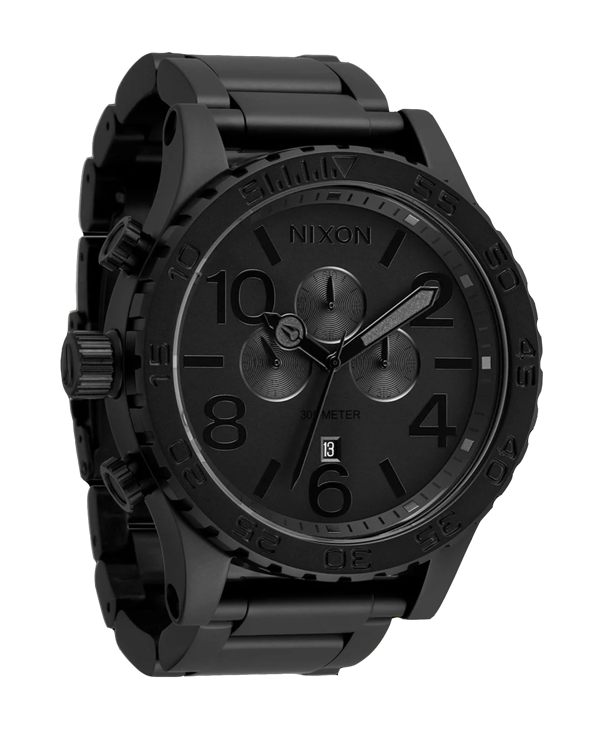 Nixon 51-30 Chrono - All Matte Black/Black