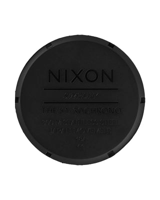 Nixon 51-30 Chrono - All Matte Black/Black