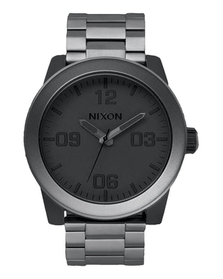Nixon Corporal Stainless Steel - Matte Black/Matte Gunmetal