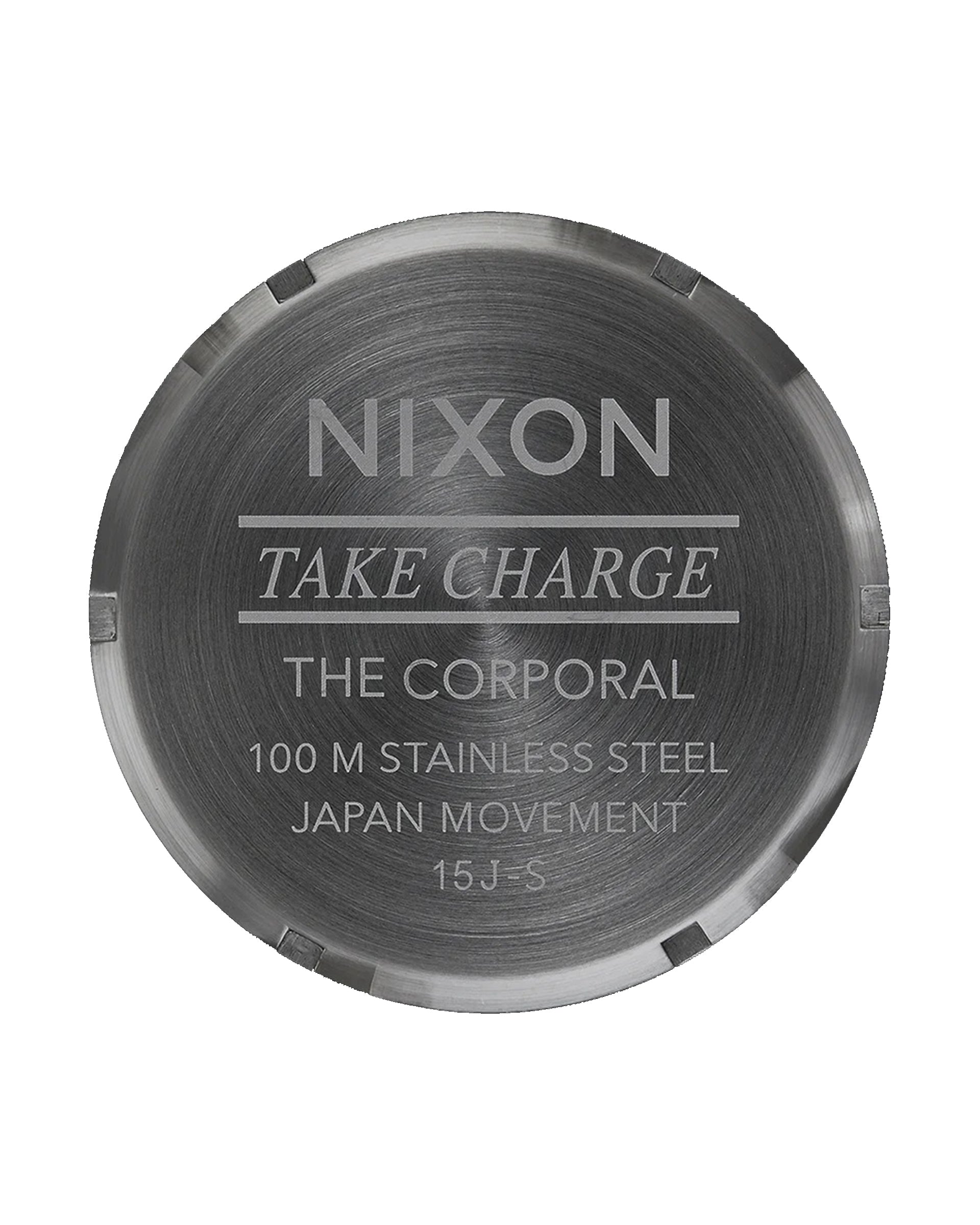 Nixon Corporal Stainless Steel - Matte Black/Matte Gunmetal
