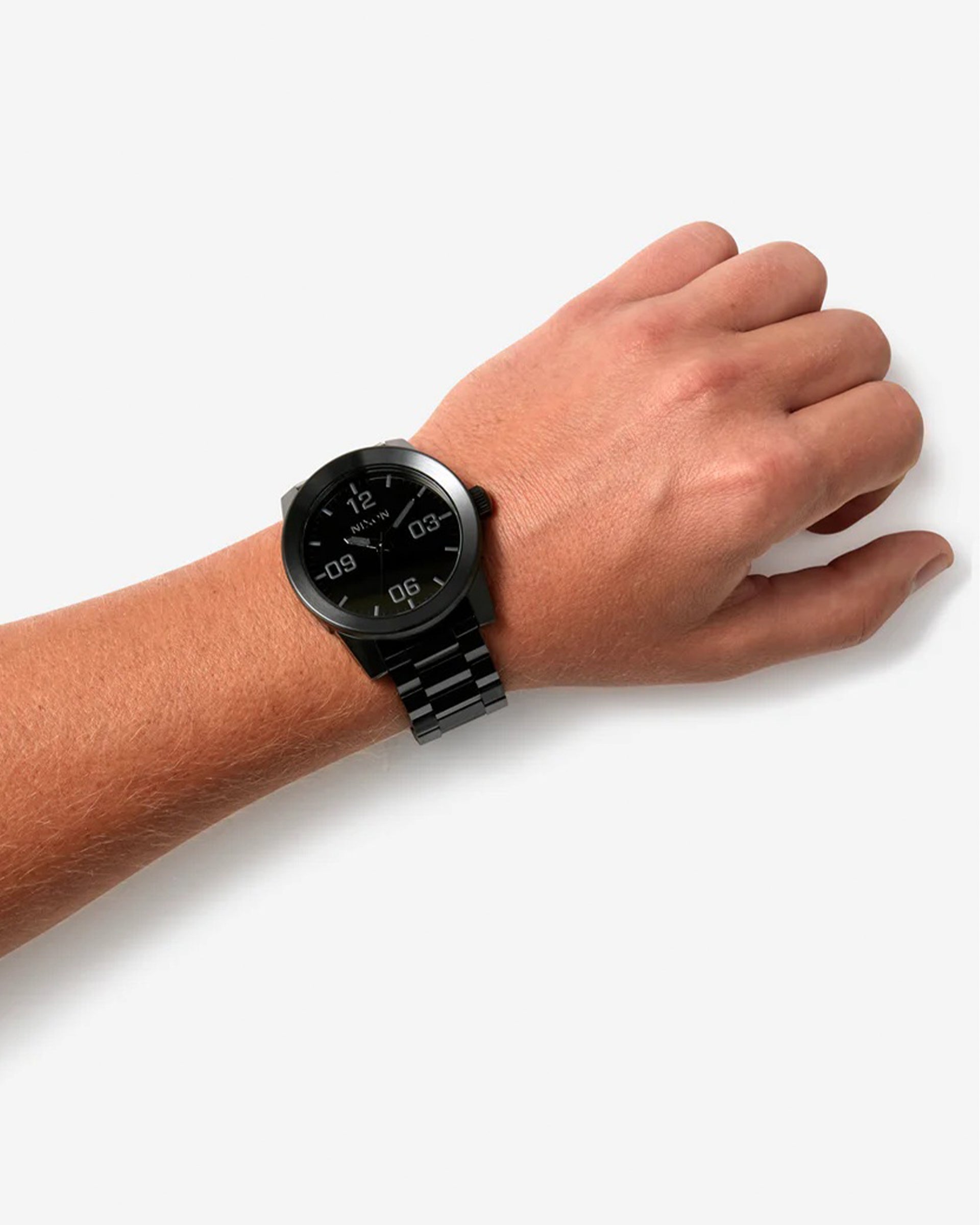 Nixon Corporal Stainless Steel - Matte Black/Matte Gunmetal
