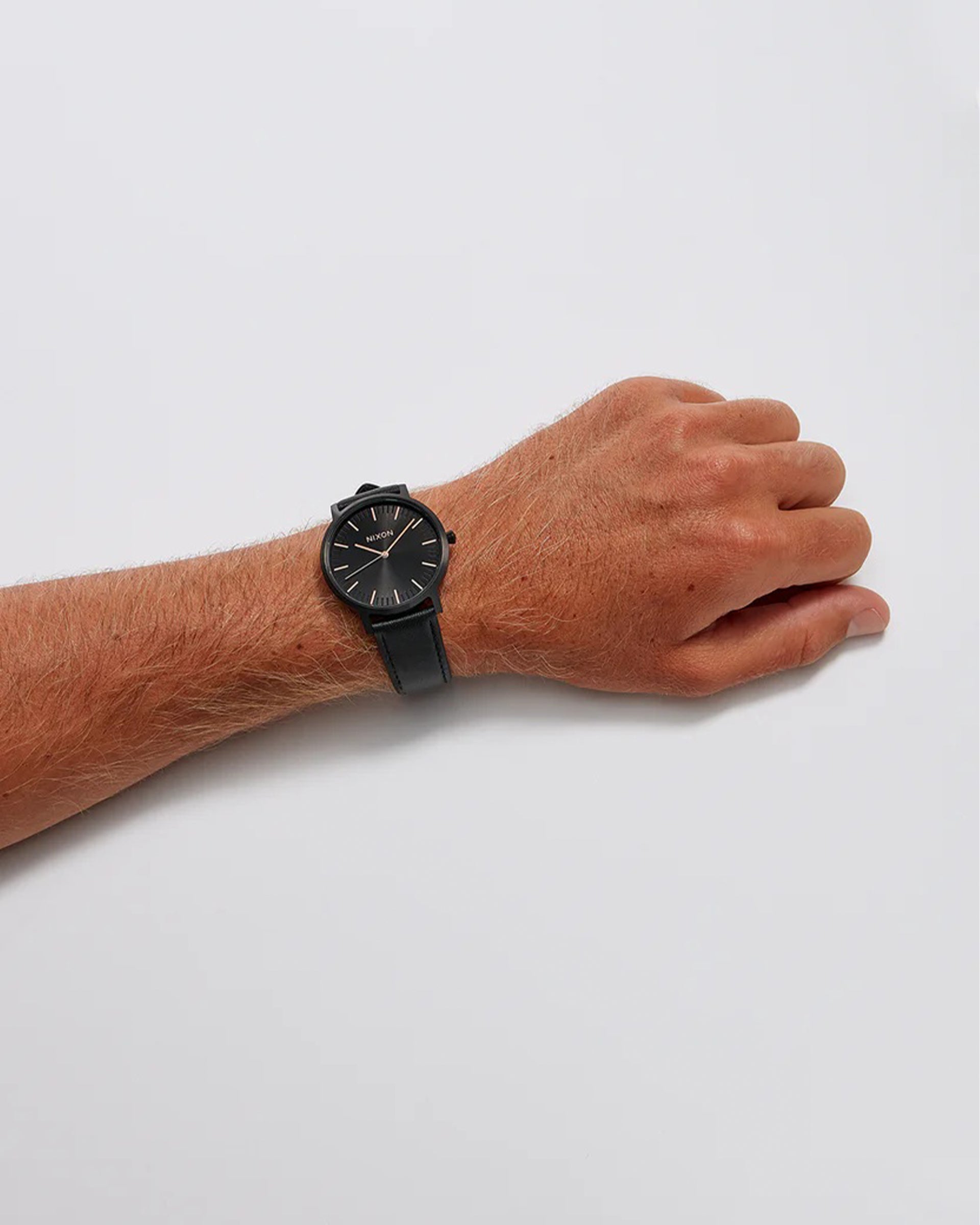 Nixon Porter Leather - All Black