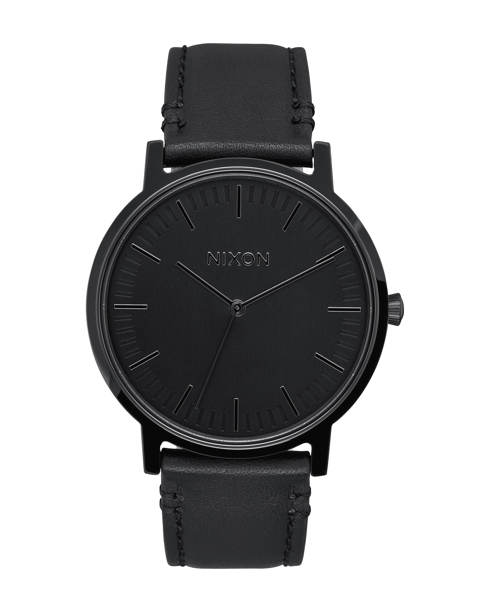 Nixon Porter Leather - All Black