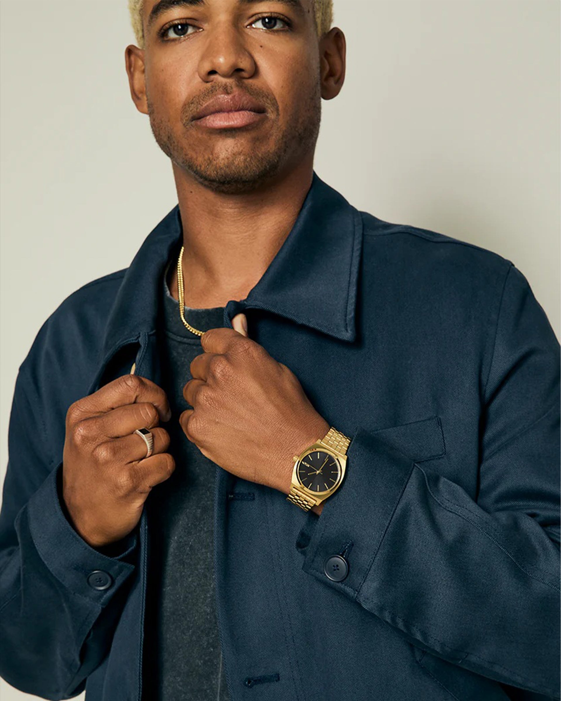 Nixon Time Teller - All Gold/Black Sunray