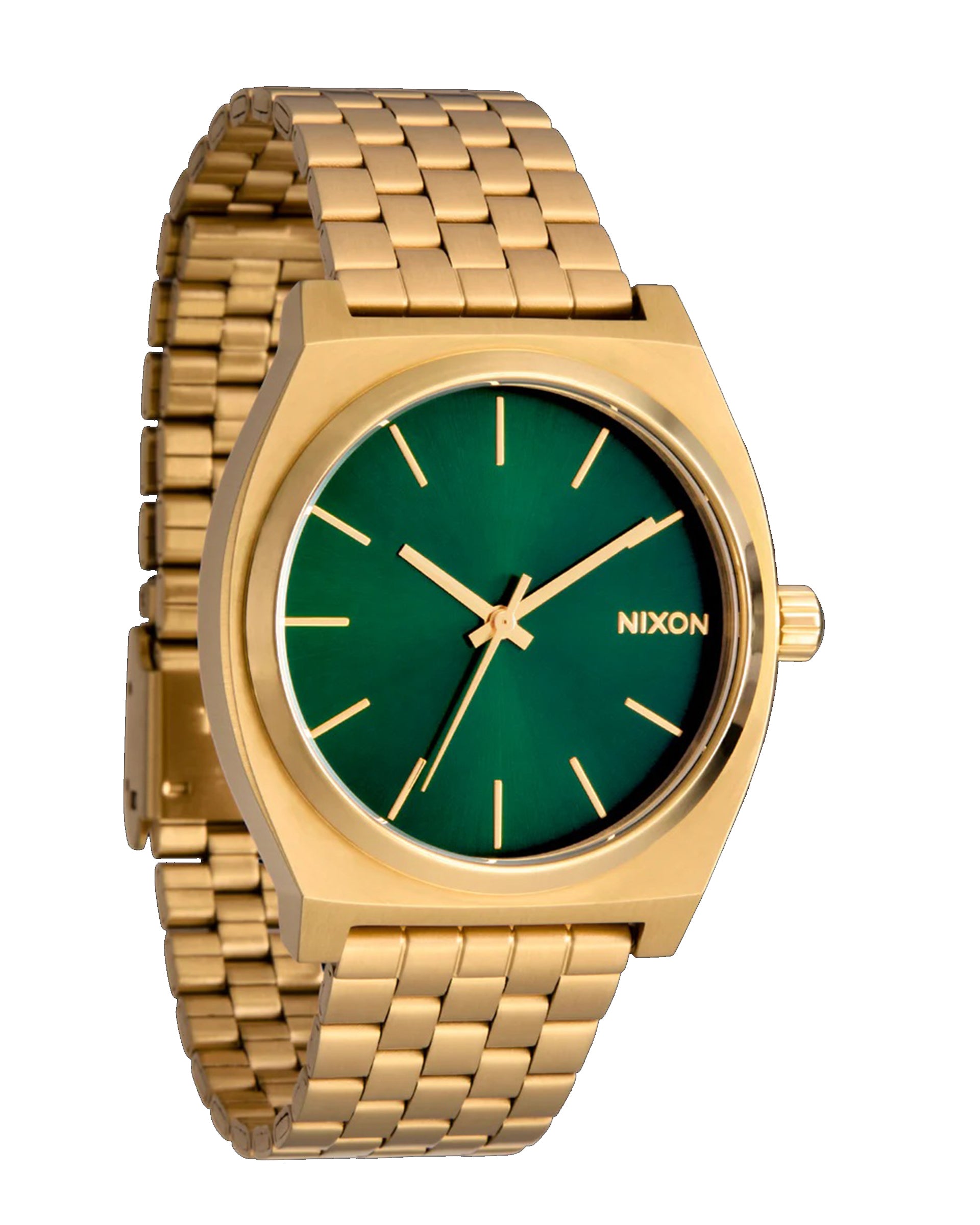 Nixon Time Teller - Gold/Green Sunray