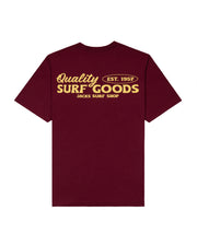 Nova S/S Tee - Maroon 