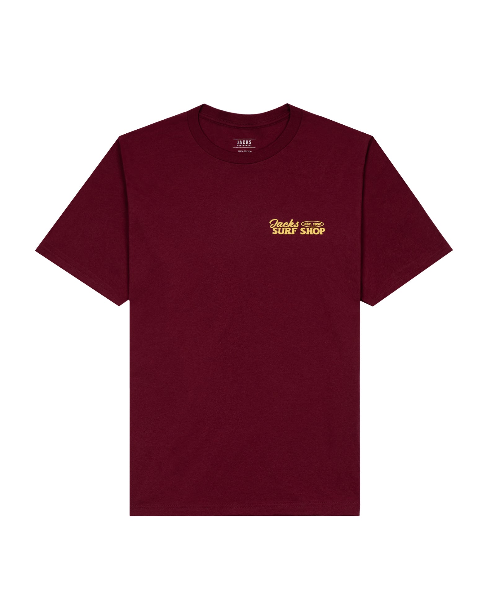 Nova S/S Tee - Maroon 