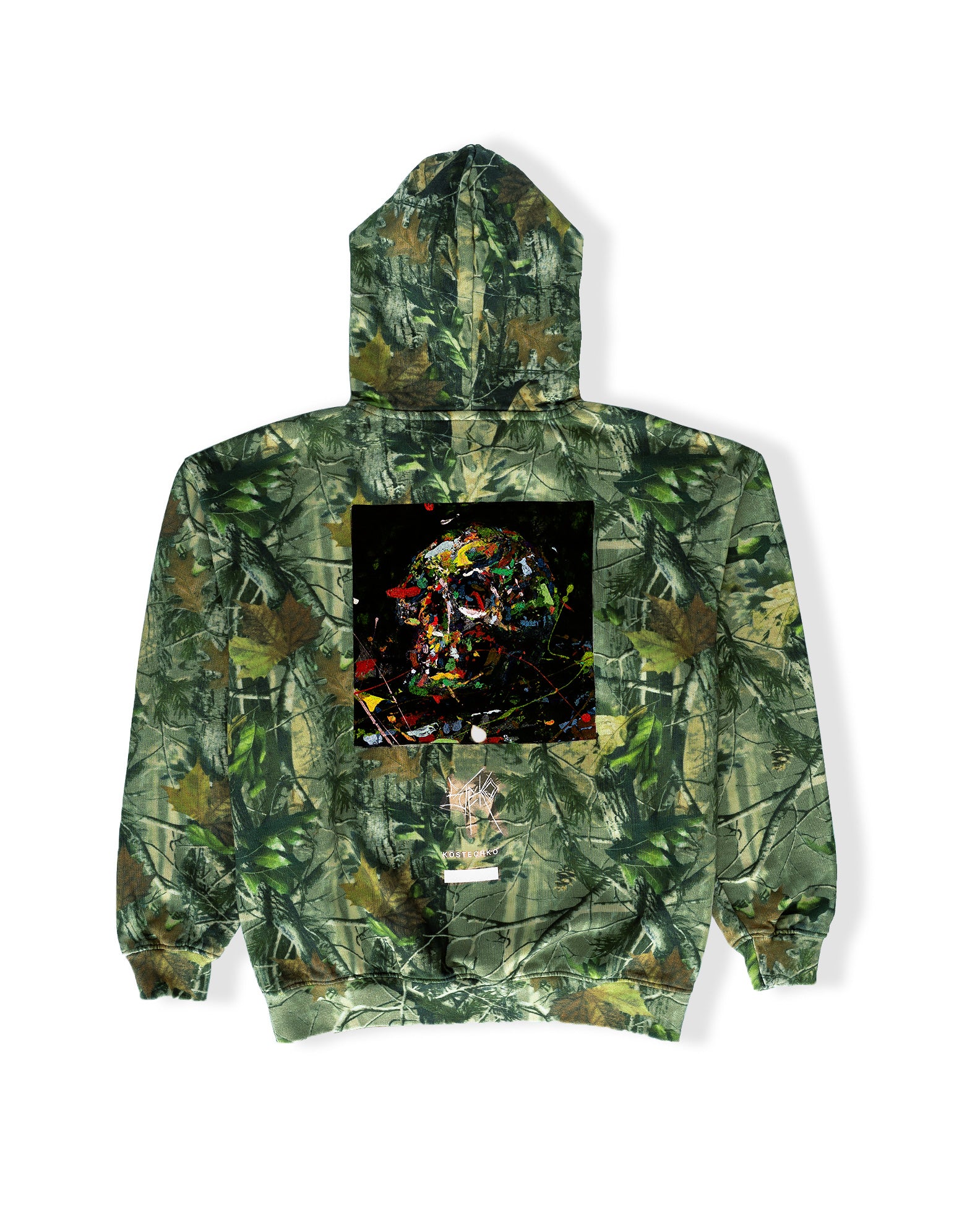 Steko Men's Nate Skull Pullover Hoodie