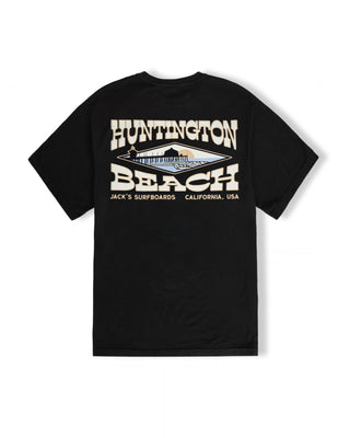 North Side Diamond S/S Tee - Black