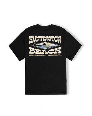 North Side Diamond S/S Tee - Black