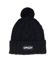 Oakley Harper Pom Beanie - Black/White