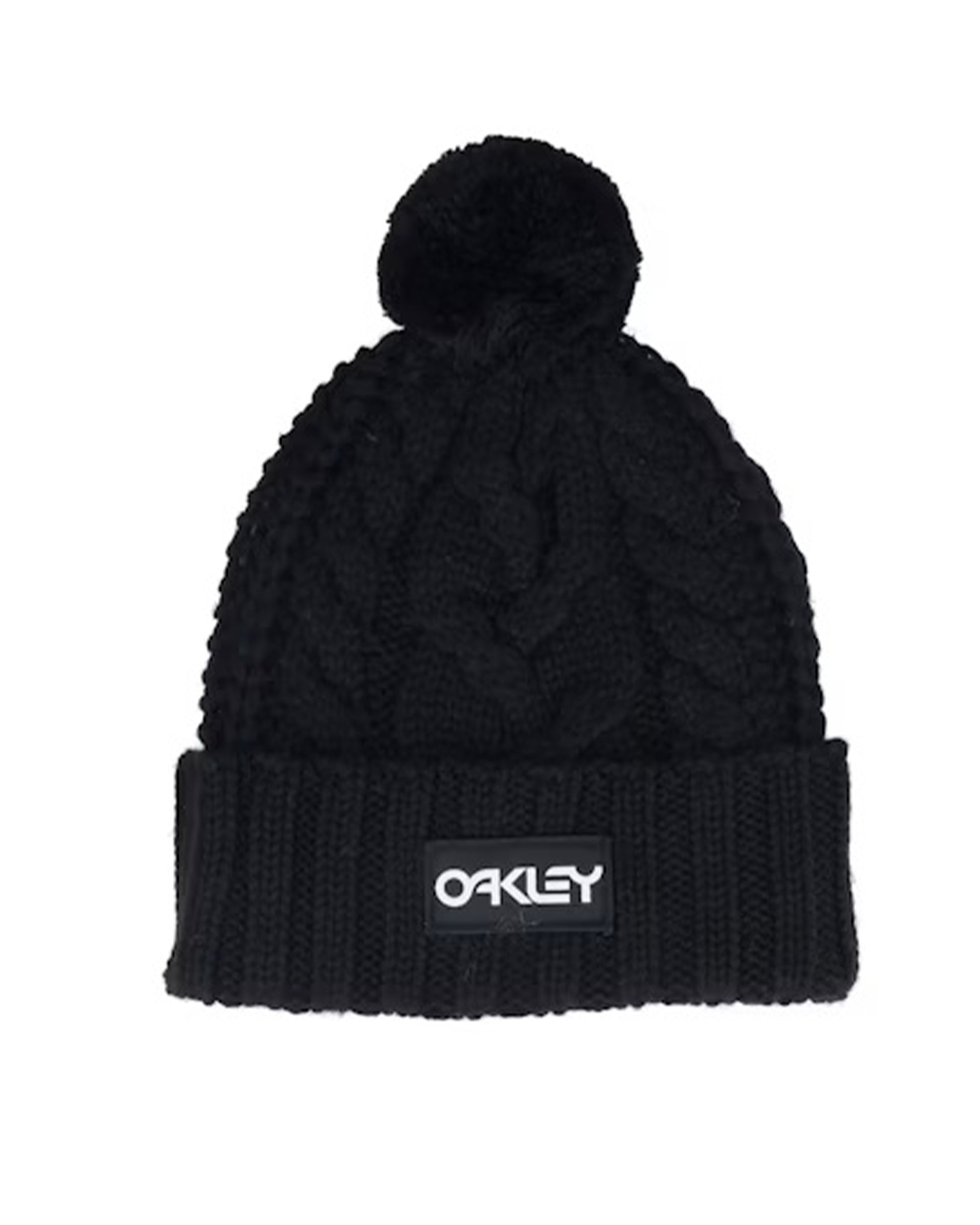 Oakley Harper Pom Beanie - Black/White