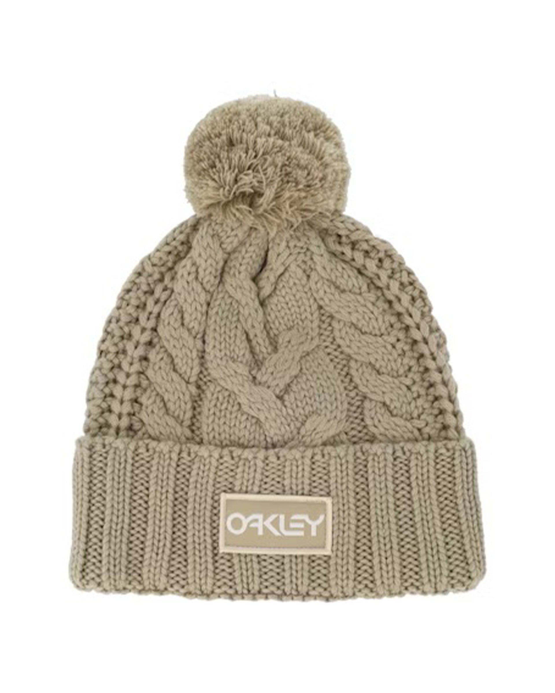 Oakley Harper Pom Beanie - Pebble