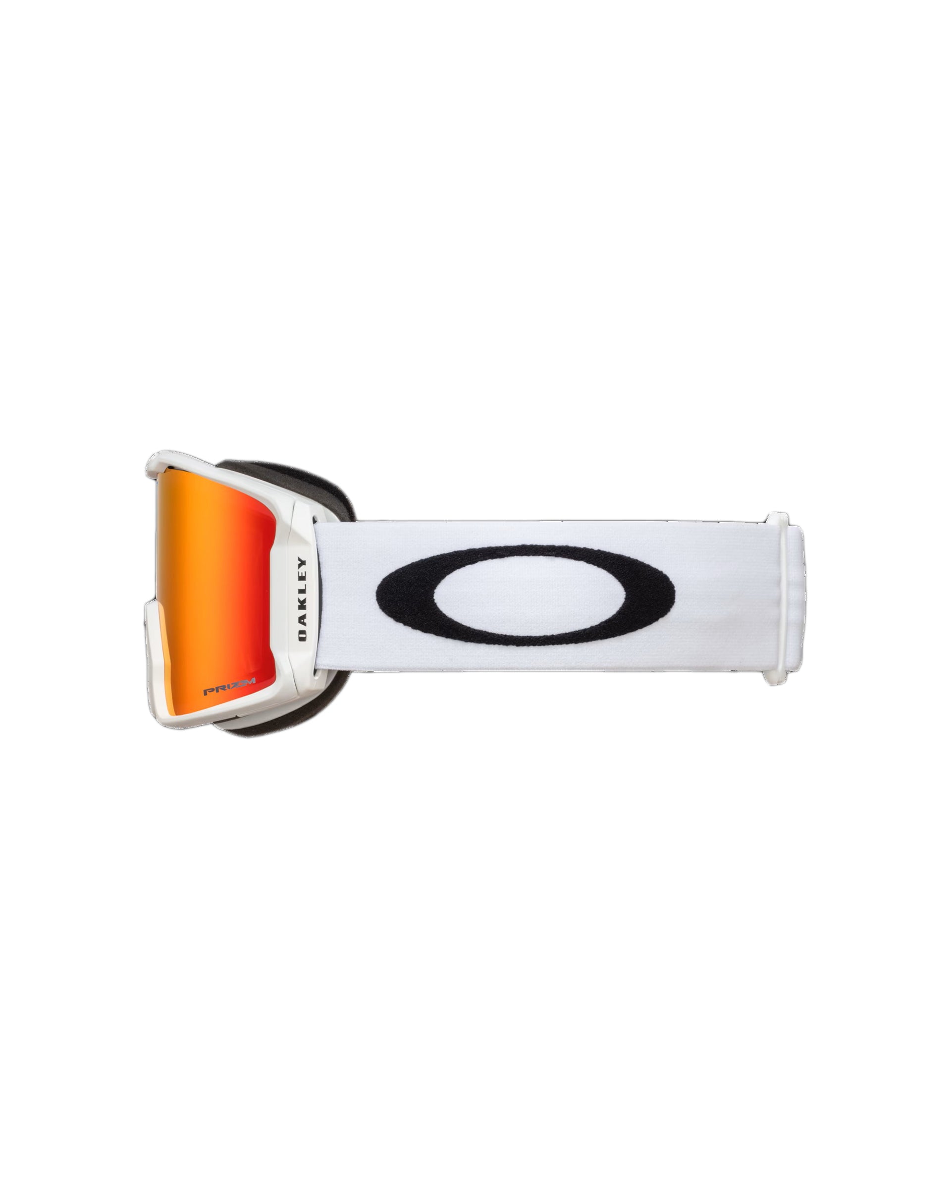 Oakley Line Miner™ L Snow Goggles - Prizm Snow Torch Iridium Lenses/Matte White Strap (Large)