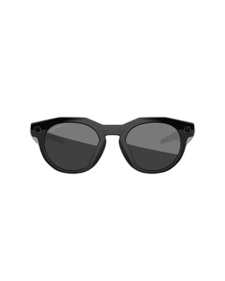 Oakley Meta HSTN Glasses - Prizm Black Polarized Lenses/Black Frame