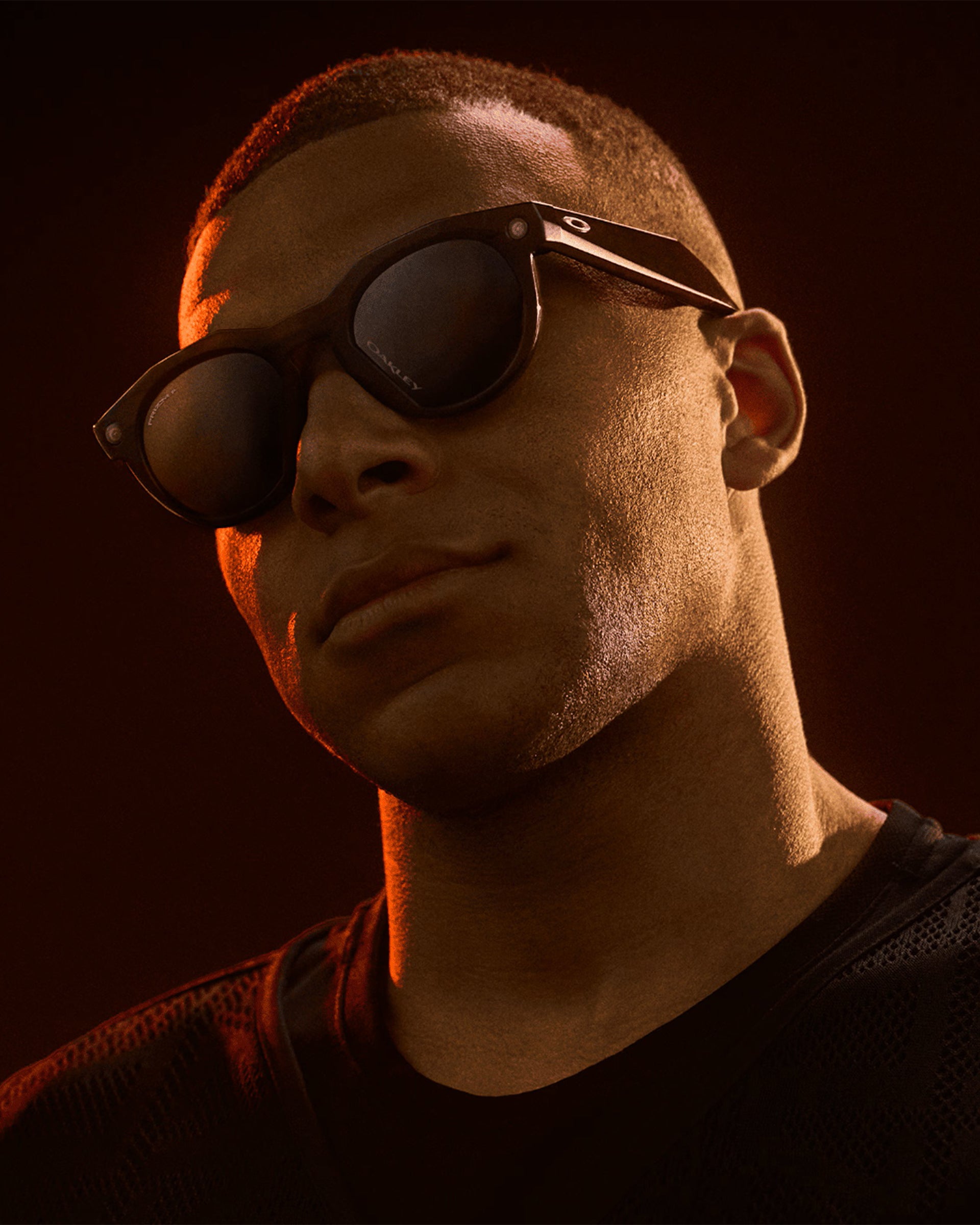 Oakley Meta HSTN Glasses - Prizm Black Polarized Lenses/Black Frame