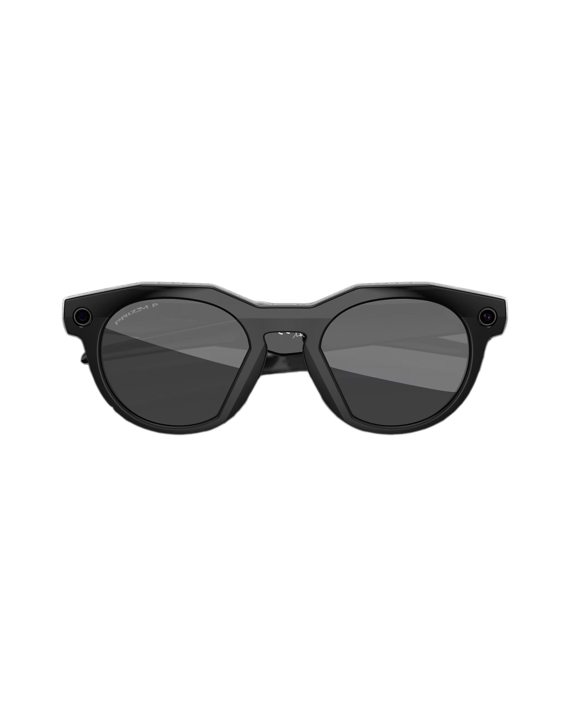 Oakley Meta HSTN Glasses - Prizm Black Polarized Lenses/Black Frame