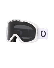 Oakley O-Frame 2.0 Pro L Snow Goggles - Dark Grey Lenses/Matte White Strap (Large)