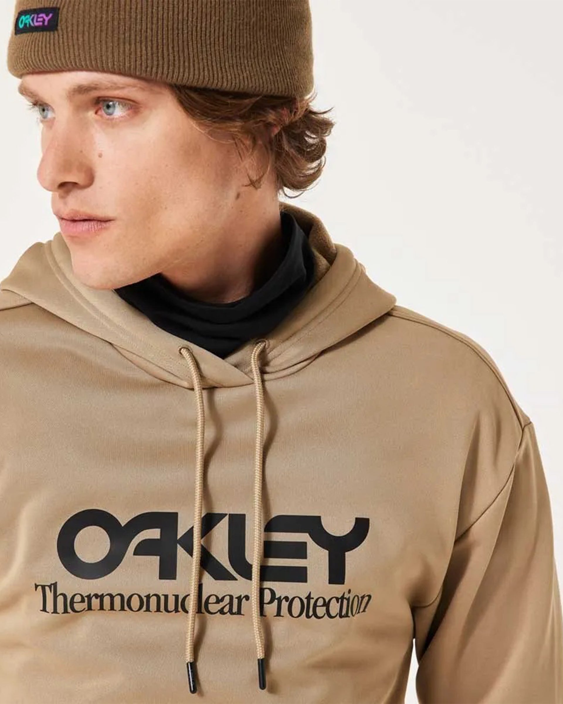 Oakley Rider Long 2.0 Hoodie - Pebble