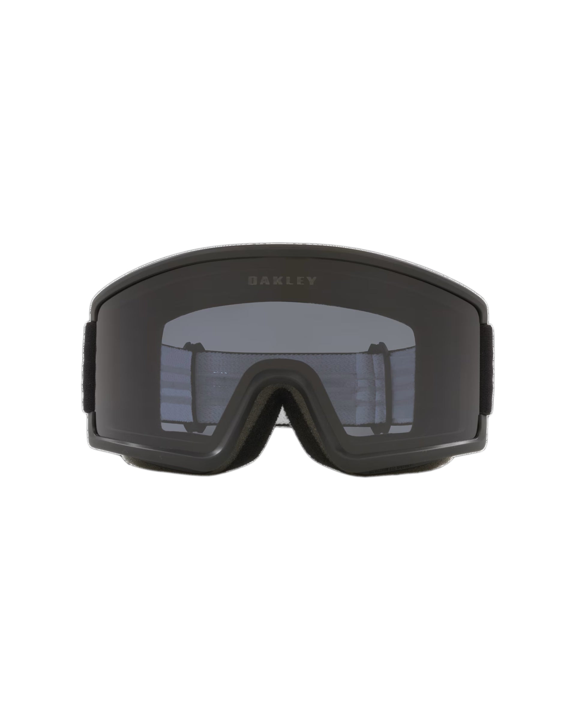 Oakley Target Line L Snow Goggles - Dark Grey Lenses/Matte Black Strap