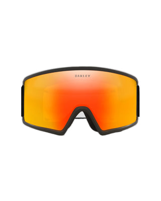 Oakley Target Line L Snow Goggles - Fire Iridium Lenses/Matte Black Strap