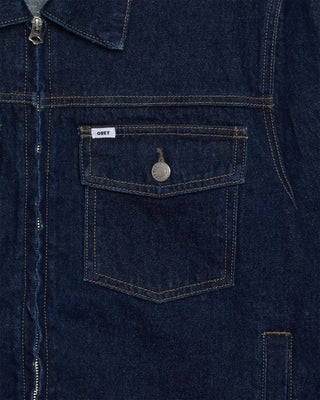 Base Trucker Jacket - Rinse Indigo