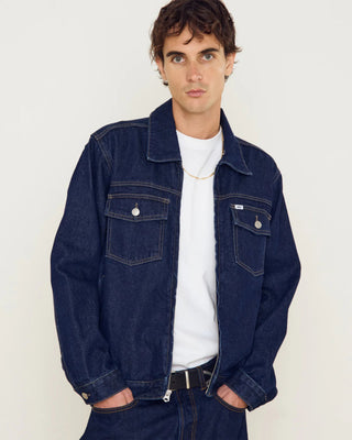 Base Trucker Jacket - Rinse Indigo