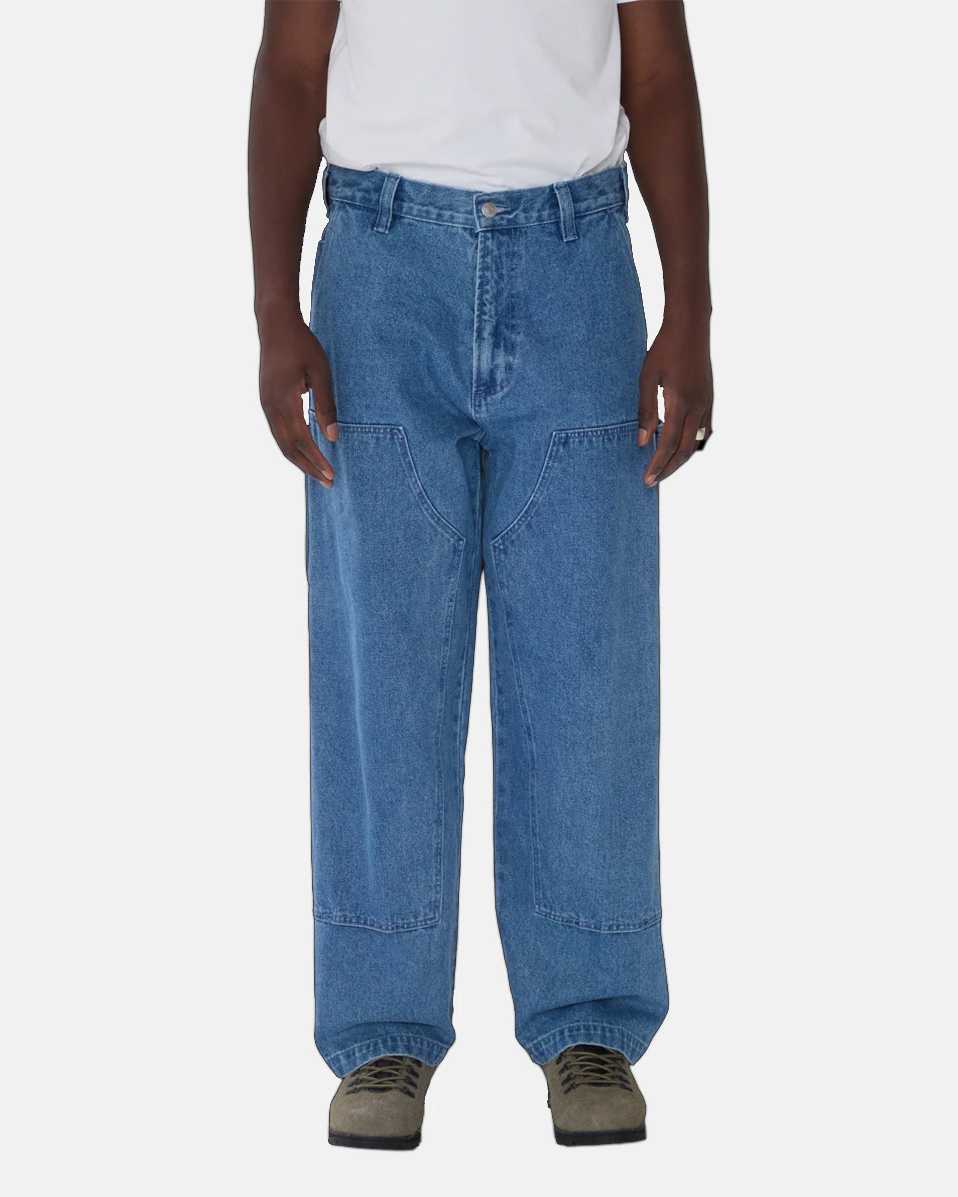 Obey Bigwig Carpenter Denim Pant - Light Indigo