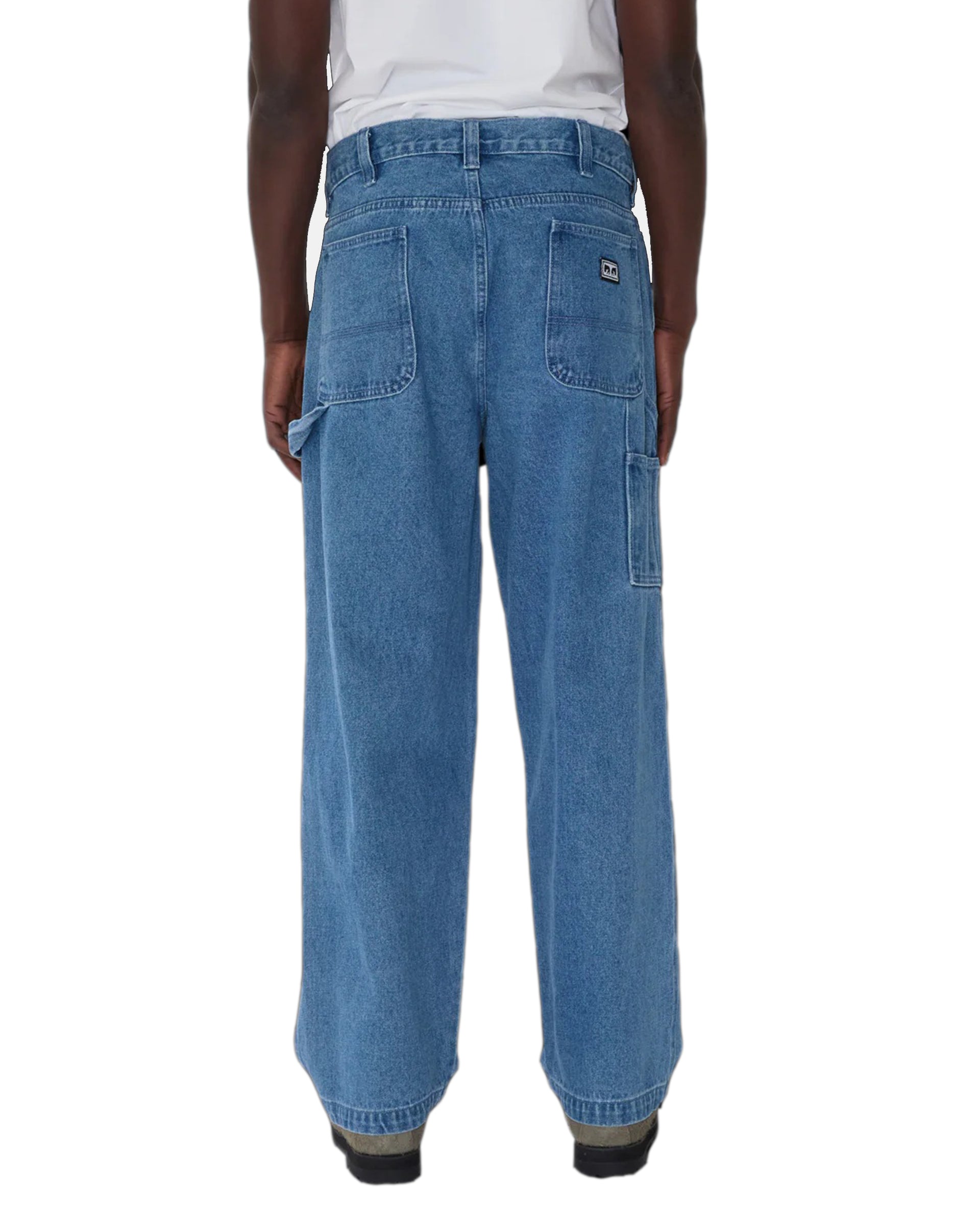 Obey Bigwig Carpenter Denim Pant - Light Indigo