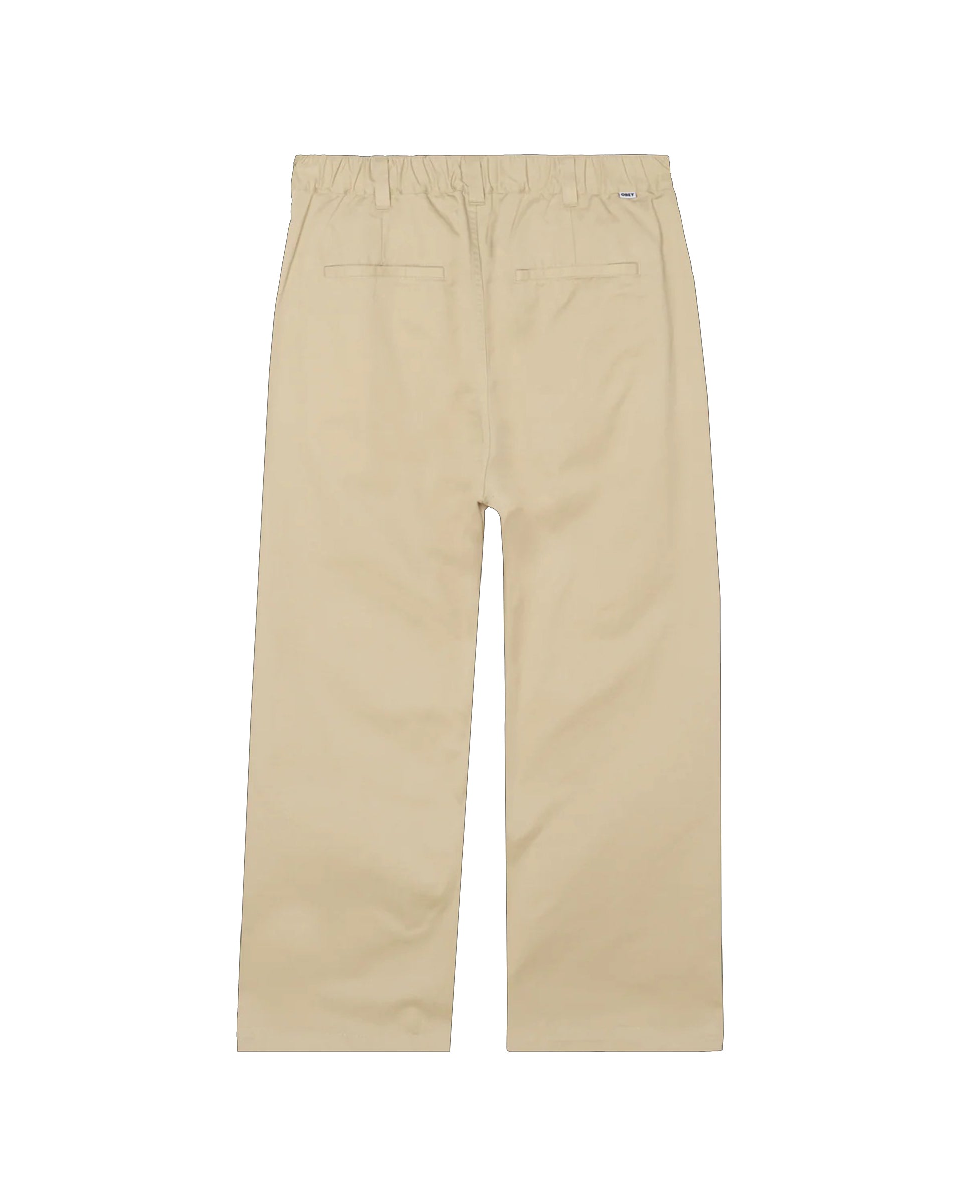 Obey Foster Pleated Pant - Cement