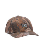 Obey Icon Eyes Pigment Velcro Hat - Fence Camo Multi
