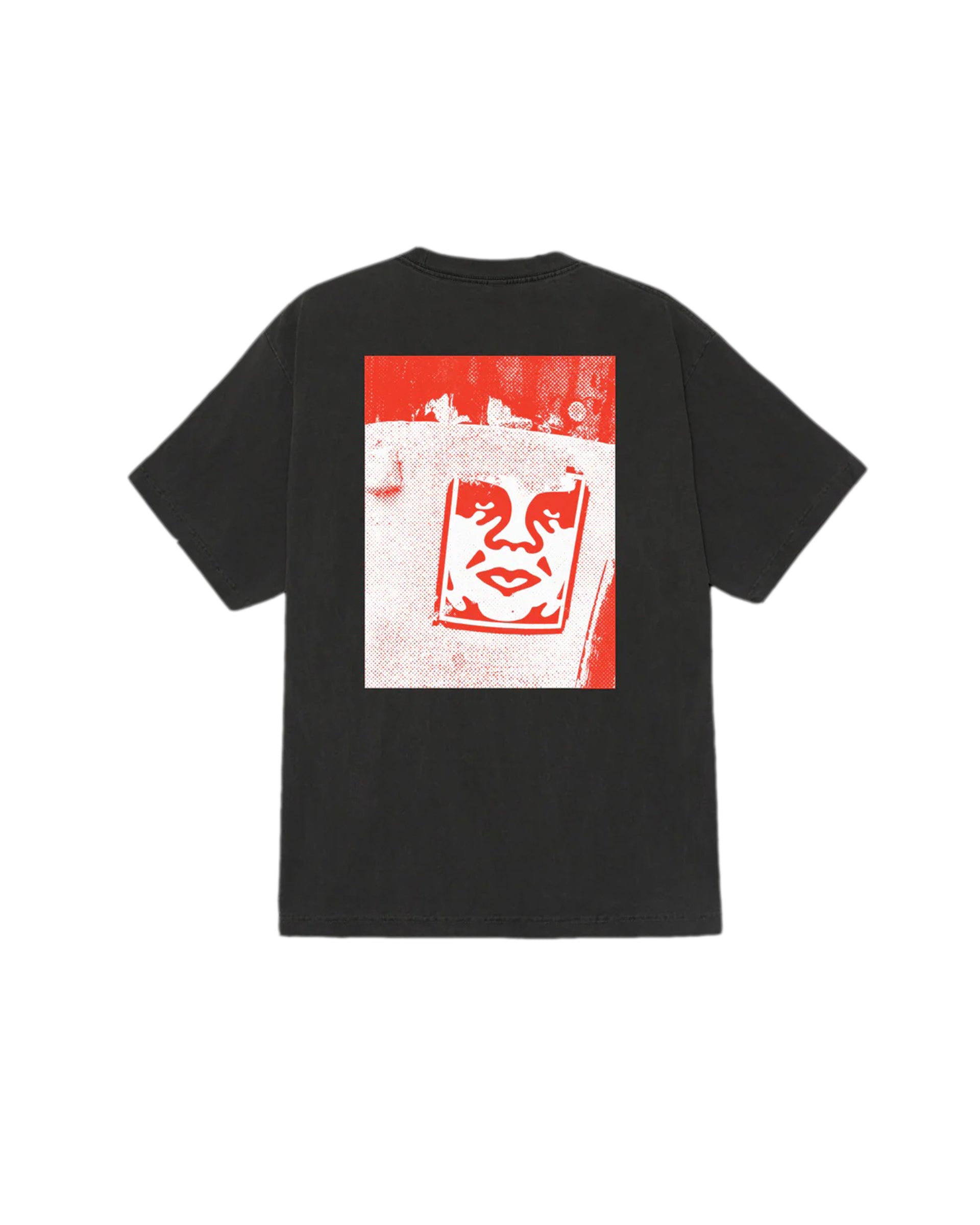 Obey Icon Photo Pigment Short Sleeve T-Shirt - Dusty Black