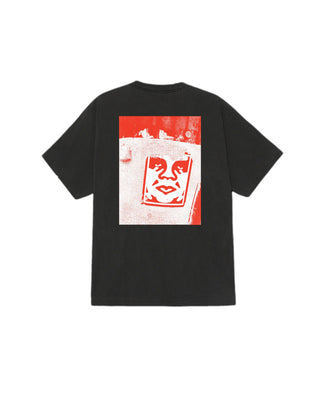 Obey Icon Photo Pigment Short Sleeve T-Shirt - Dusty Black