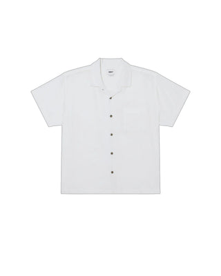 Obey Jasper Woven Short Sleeve Shirt - White