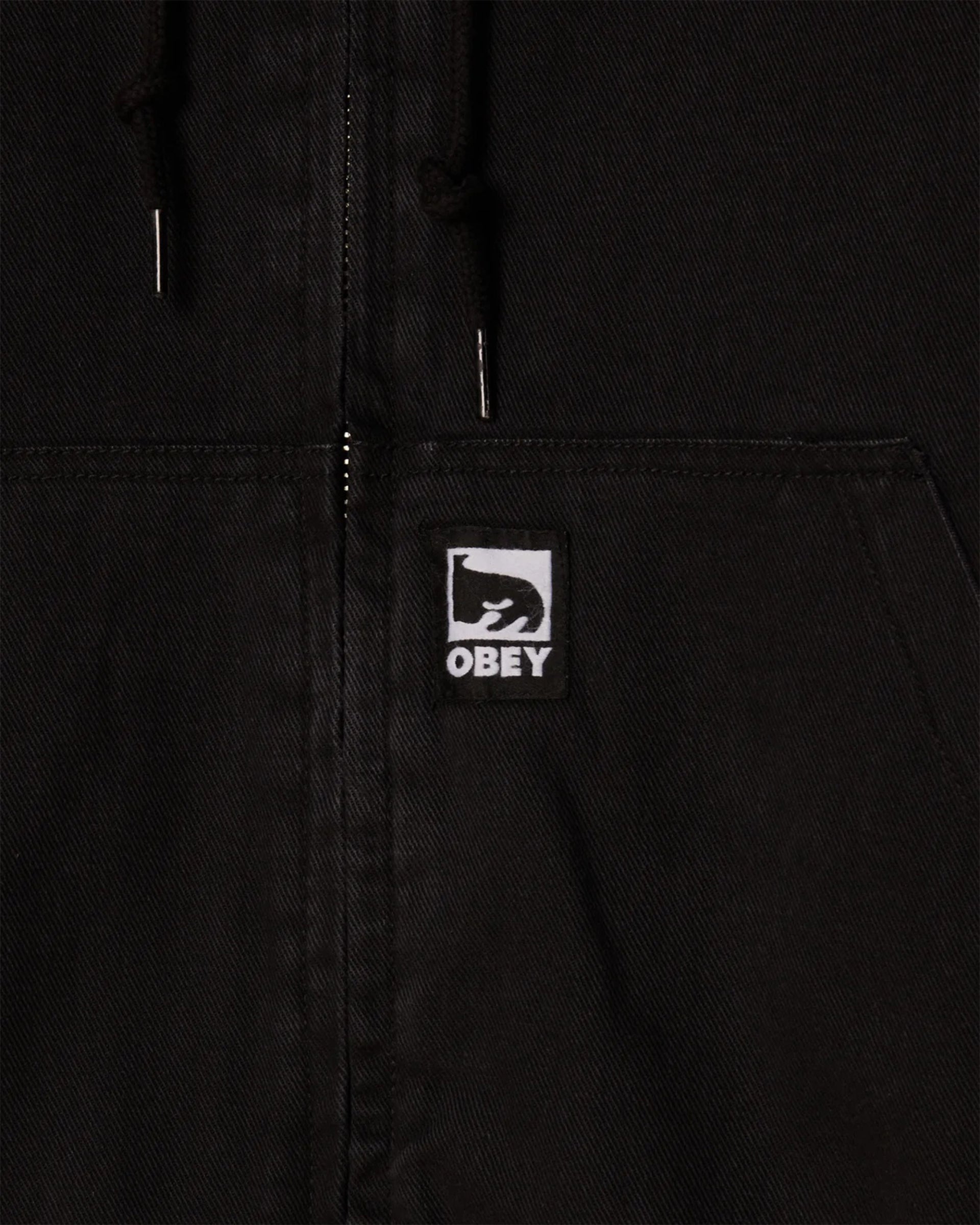 Obey Randy Zip-Up Hoodie - Black