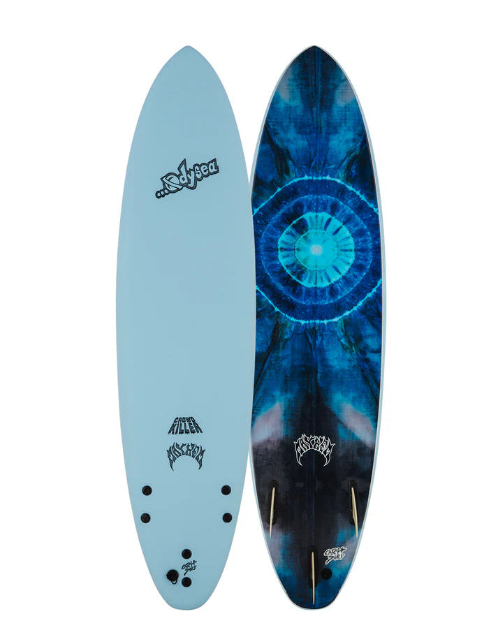 Catch Surf x Lost Crowd Killer Soft Top Surfboard- Sky Blue