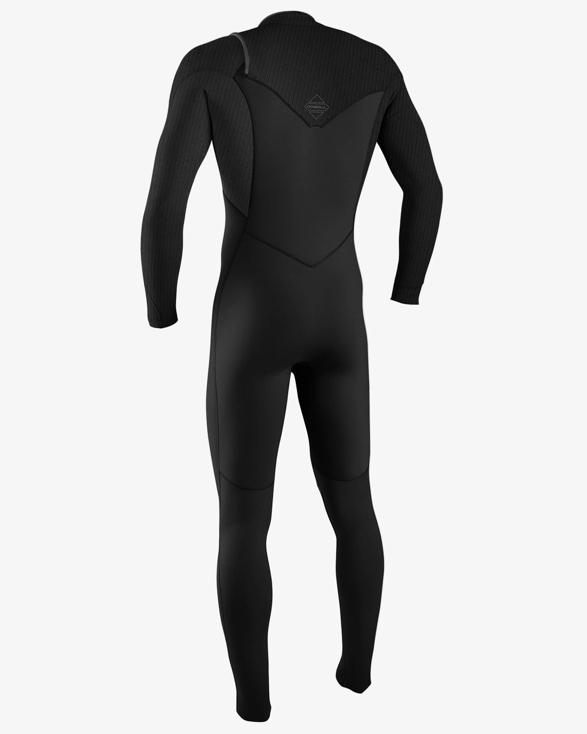 O'Neill Men's Hyperfreak 3/2+mm Chest Zip Fullsuit - Black/Black